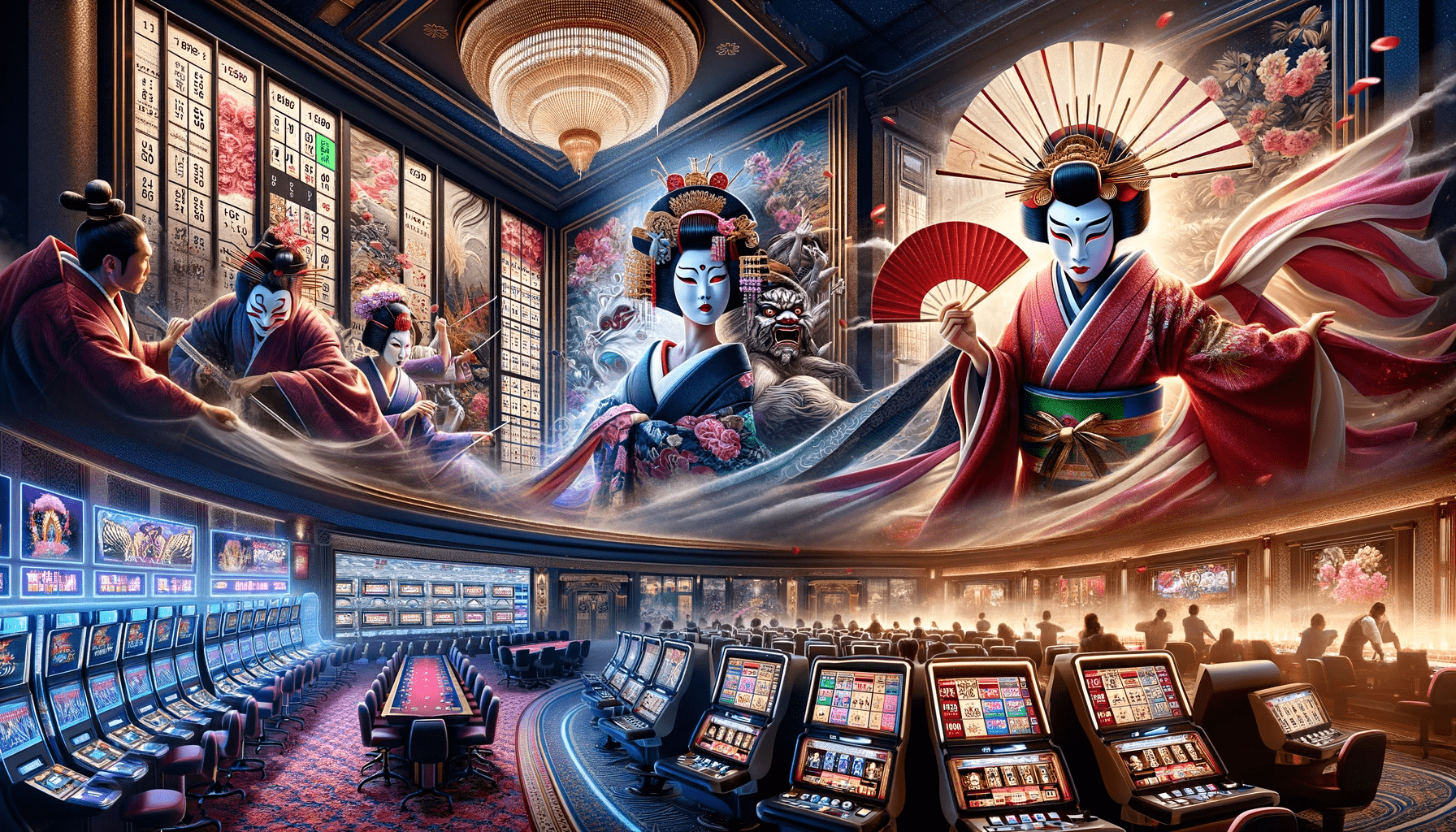 カジノゲームにおける歌舞伎の芸術： 日本の演劇要素を取り入れる